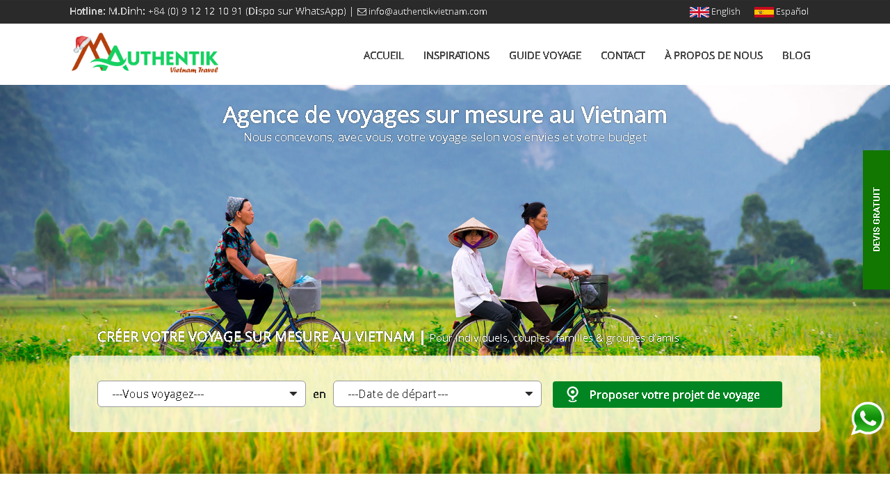 Capture d'écran de http://www.authentikvietnam.com/